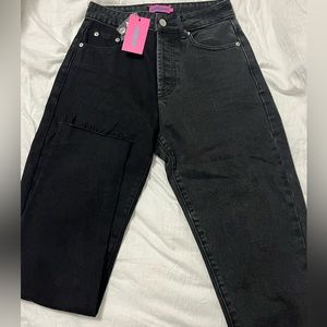 Edikted Two Toned size S jeans